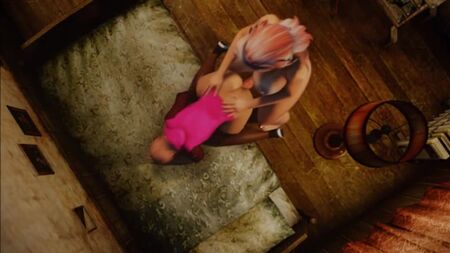 Transseksüel Üvey Anne Hikayeleri 2 - 3D Futanari Hentai Porno #Futanari