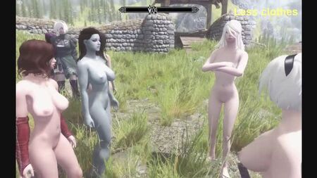 SKYRIM — Çıplak Modlar