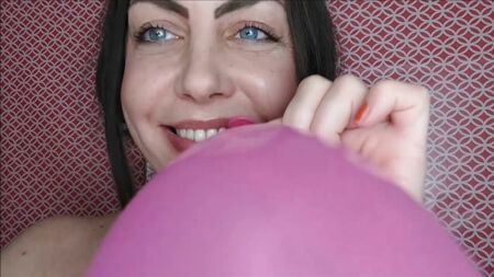 Balon Fetişi ve Mastürbasyon Videosu