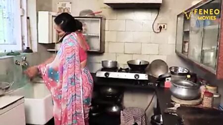 Desi Bhabhi'nin amını sikmek, ateşli ve iri göğüslü bir tarzda