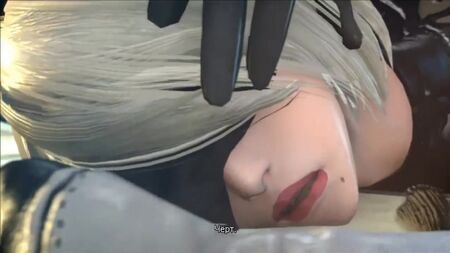 Nier Automata 2B'ye her deliğinden sikişiyorlar (18+, Rusça altyazılı)