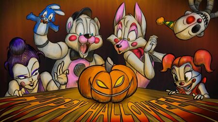Freddys'te Beş Gece - Mutlu Cadılar Bayramı! [Tony Crynight]