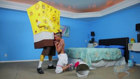 SpongeKnob SquareNuts-Skin Diamond-[HD 720, Parodi, Oral Seks]