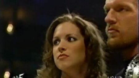Stephanie McMahon, Triple H, The Rock, Shane McMahon ve Big Show - Raw is War 28 Şubat 2000