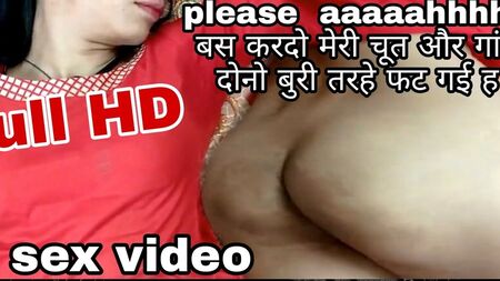 Patli'nin karısının sıkı amcığına sert sikiş, Hint pornosu tam Hintçe video