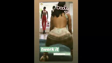 Leana Zaoui twerk yapıyor (melekler)