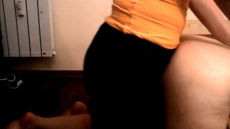 Yoga pantolonuyla pegging