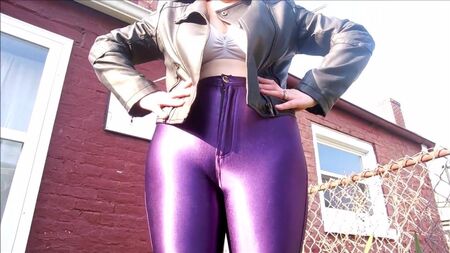 Spandex Angel - Seksi spandeks disko kot pantolon