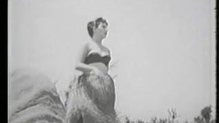 1950'lerin pin-up kızı
