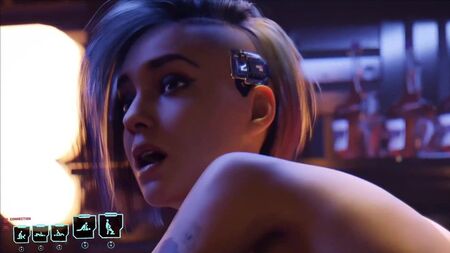Judy Alvarez Kulüpte Seks - Cyberpunk 2077 Porno Modu xMod