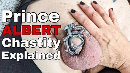 Kalıcı İffet Kafesi Nedir? Çelik Alet, Prince Albert (PA) Piercing, Çıkarma Gösterimi, Takma, Sert Femdom, FLR