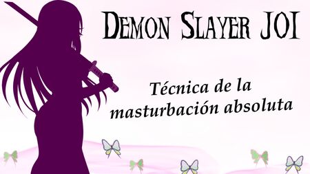 İspanyolca JOI Demon Slayer, mastürbasyon eğitimi oyunu