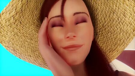 3D HENTAI FUTANARI - Lition - Kafasını Kuma Gömmek