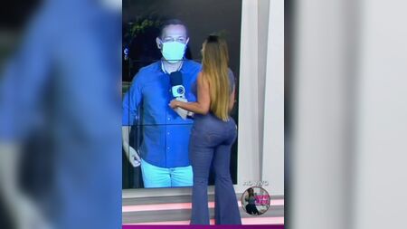 Silvye Alves, Brezilya'nın en seksi muhabiri
