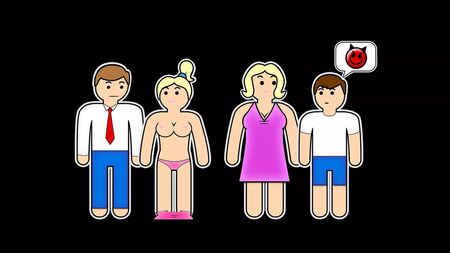 Seksi Anne ve Kendini Beğenmiş Üvey Oğul Arasındaki Seks Oyunu