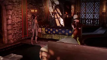 Dragon Age: Inquisition'da çıplak Sera ile romantizm