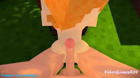 Minecraft porno animasyon derlemesi: Steve, Alex, Jenny