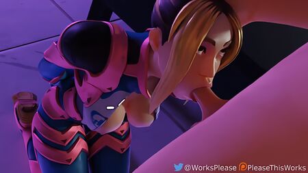 Fortnite - Adira Yüz Sikişi Derin Boğaz (Sesli)
