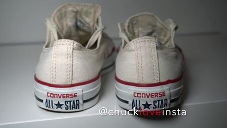 Kız Kardeşimin Ayakkabıları: Converse Beyaz (giyilmiş!)