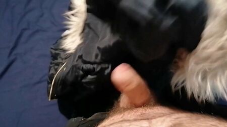 New Look Lacivert Kürk Kapüşonlu Bomber Ceket Porno Videosu