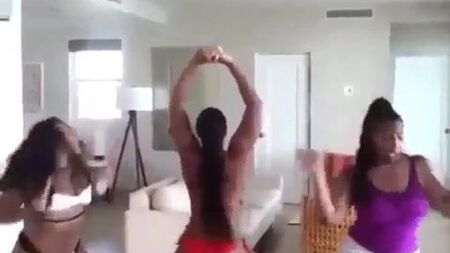 Ashanti'nin Seksi Kalça Twerk'i - Ameman