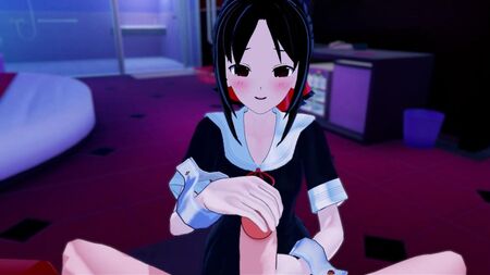Kaguya Shinomiya ile POV seks - Aşk Savaştır Hentai