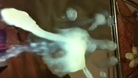 Boşalma, yoğun sperm yığını