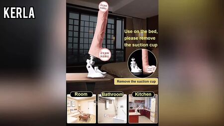 Kerla Store'dan Otomatik İtme ve Isıtma Özellikli Dildo