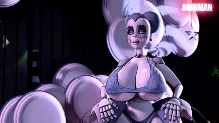 Ballora, awwman tarafından springtrap ile sikildü