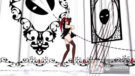 Seksi sürtük seks sahnesi 3D hentai MMD R18 AI botu