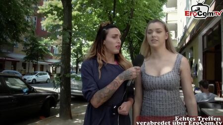 Alman muhabir, seks randevusu için bir erkek ve bir kızı sokakta buluyor