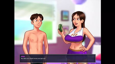 Summertime Saga - Jenny kamera karşısında sevişiyor