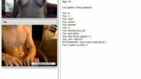 Chatroulette'te itaatkar kız