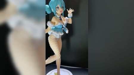 Şekil: Hatsune Miku Beyaz Tavşan 01