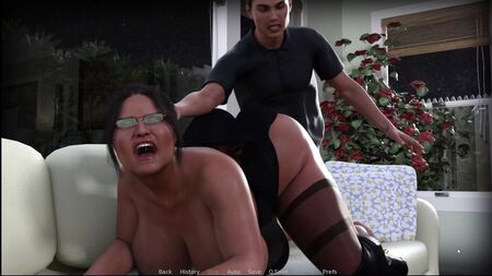 CURVY COUGARS STREET 1.4 - Barbara'nın üvey annesiyle seks