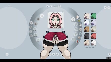 Fapwall Rule34 Hentai oyunu Naruto'dan Sakura – sert seks