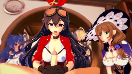 GENSHIN IMPACT FUCKFEST (3D Hentai) | Ahegao Aura tarafından
