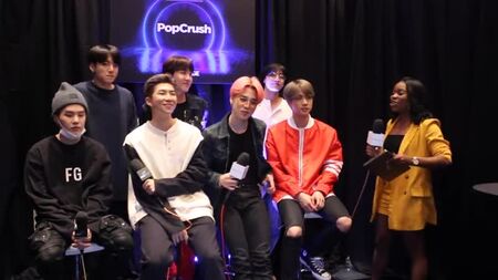 190507 BTS Sırada Kiminle Çalışmak İstediklerini Açıkladı @ PopCrush