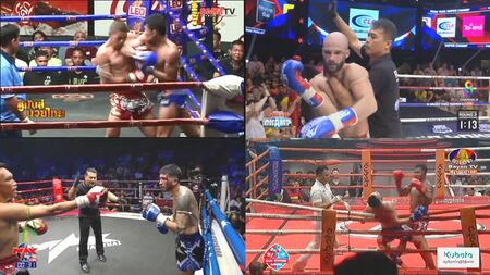 Aztz Elbow. Rajadamnern, Muay Thai Süper Şampiyonu, Max Muay Thai, Kun Khmer