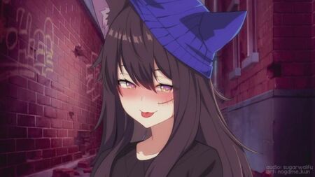 Neko Tomboy senden ne istiyor... ne?! Yaramaz bir kedicikle arka sokaklarda biraz eğlen
