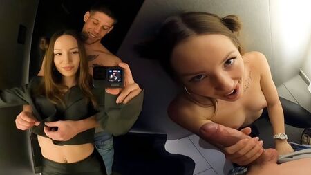 Bu yüzden porno çift olduk