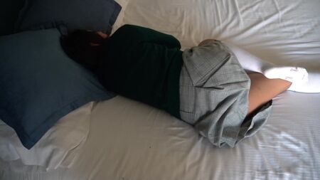 Tombul kız arkadaşım sikeyim ve sonra onu kedi süzmek