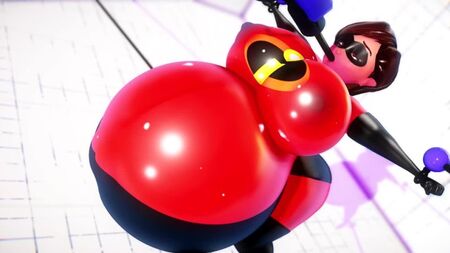 Elastigirl'ün zorla şişirilmesi (The Incredibles) *imbapovi tarafından