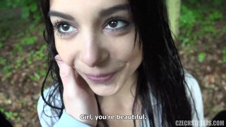 [CzechStreets_CzechAV] Çek Sokakları 97 [Gerçek Hayat Pornosu, Amatör Kız, Doğal Göğüsler,