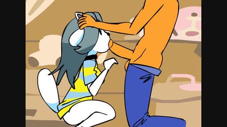 UNDERTAIL - undertale Temmy Hentai oral seks, minus8 tarafından