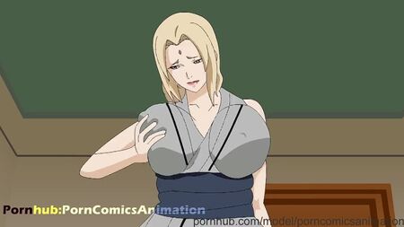Naruto, Hinata, Sakura, Tsunade porno hentai