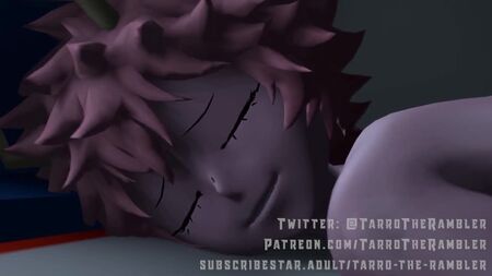 Izuku Midoriya, Mina Ashido, My Hero Academia, TarroTheRambler, animasyonlu sesli 3D hentai porno