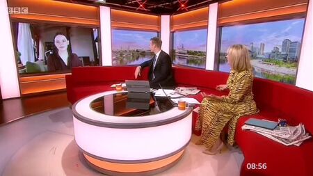 Daphne Quinn, BBC Breakfast'ta (2020)