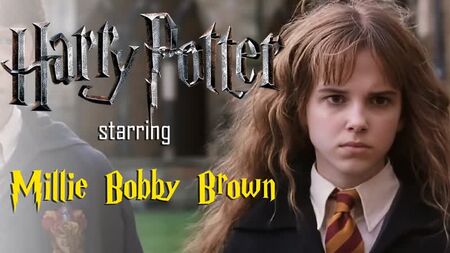 [DEEPFAKE] MILLIE BOBBY BROWN'UN HERMIONE GRANGER ROLÜNDE OYNADIĞI HARRY POTTER