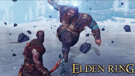 KRATOS VS THOR Boss Savaşı — God of War Ragnarök X ELDEN RING